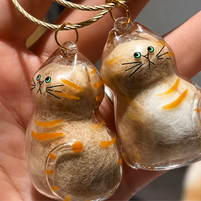 Fur Keepsake™ – Keychain with Your Cat's Real Fur