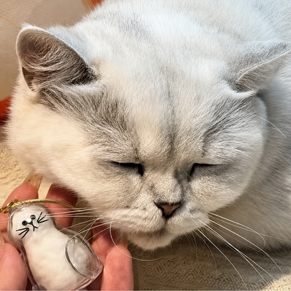 Fur Keepsake™ – Keychain with Your Cat's Real Fur