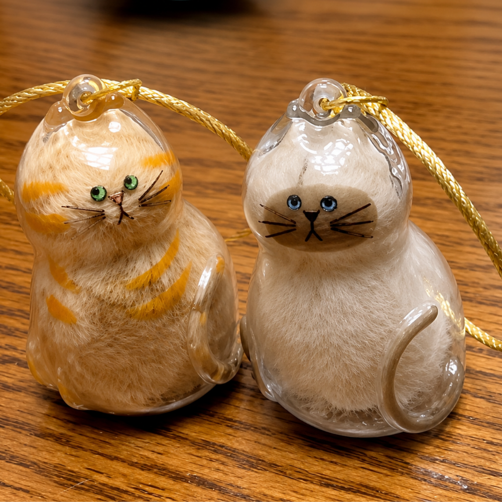 Fur Keepsake™ – Keychain with Your Cat's Real Fur